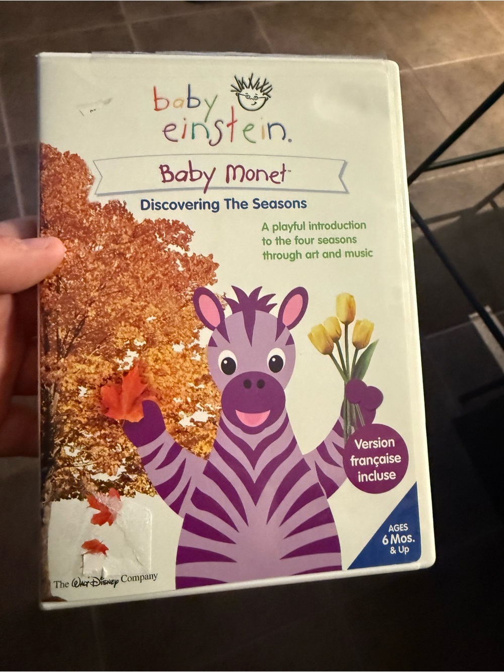 Baby Einstein Baby Monet Discovering The Seasons - Purple Zebra
